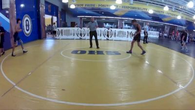 120 lbs Round 5 (8 Team) - Gabriel McGee, Oakleaf WC vs Jacob Rivera, Westside Wrestling