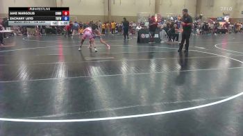 106 lbs Semifinal - Jake Margolis, Cowboy Wrestling Club vs Zachary Leto, Tampa Bay Tigers Wrestling