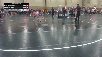 106 lbs Semifinal - Jake Margolis, Cowboy Wrestling Club vs Zachary Leto, Tampa Bay Tigers Wrestling