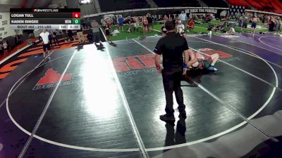 215 lbs 5th Place Match - Logan Tull vs Kaden Dingee, Nevada