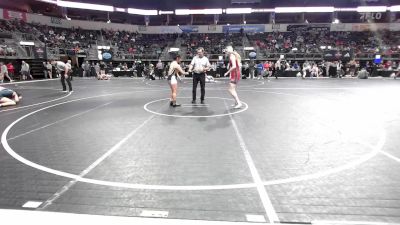 135.6 lbs Semifinal - Avery Schlickman, GCMSF Falcons Wrestling vs Morningstar Osceola Rodriguez, Florida National Team