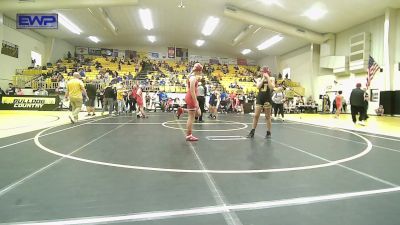 138 lbs Consi Of 8 #1 - Gweneth Frazier, Har-Ber High School vs Kinley Kirby, Jay Junior High