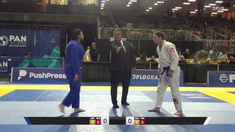 Daniel J Burke vs Adalberto Borges Da Silva Branda 2025 Pan Jiu Jitsu IBJJF Championship