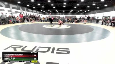 112 lbs Placement Matches (8 Team) - Greyson Hostetter, Dynasty vs Brady Full, PA Alliance