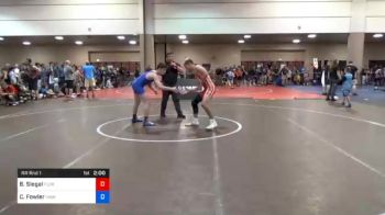 149 kg Prelims - Bear Bryant Siegal, Florida vs Cy Fowler, Higher Calling Wrestling Club