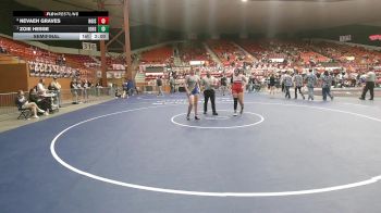 190 lbs Semifinal - Zoie Hesse, Iola HS vs Nevaeh Graves, Hoisington HS