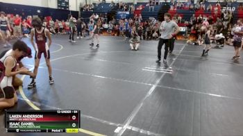 64 lbs Round 2 - Laken Anderson, Ninety Six Wrestling vs Isaac Daniel, Pelion Youth Wrestling