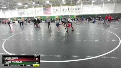 285 lbs Champ. Round 1 - La`Ron Parks, St. Cloud State vs Marko Ivanisevic, Illinois