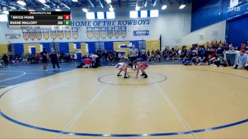 106 lbs Champ. Round 2 - Bryce Fiore, Unattached vs Duane Mallory, Cocoa Beach WC