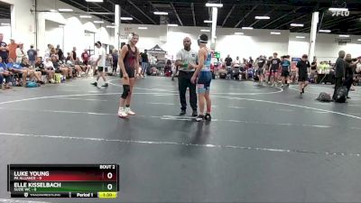 113 lbs Round 1 (4 Team) - Elle Kisselbach, Suzie WC vs Luke Young, PA Alliance