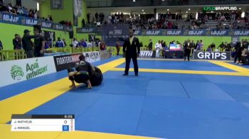 J. MATHEUS vs J. MANUEL 2018 European Jiu-Jitsu IBJJF Championship