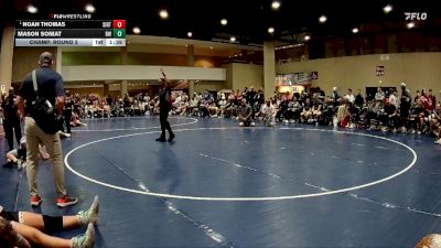 106 lbs Champ. Round 2 - Noah Thomas, Southern Illinois Regional Tra vs Mason Soniat, Bishop Wrestling