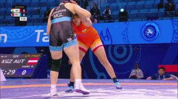 76 kg 1/4 Final - Kajal Kajal, India vs Davaanasan Enkh Amar, Mongolia