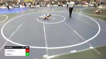 114 lbs Quarterfinal - Holden Hoiness, Billings WC vs Jerrdan Cluff, Wild Pack WC