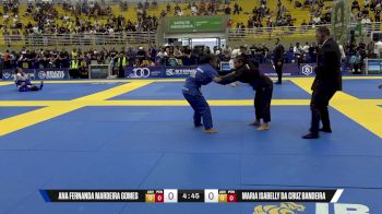 Maria Isabelly Da Cruz Bandeira vs Ana Fernanda Mardeira Gomes 2025 Brasileiro Jiu-Jitsu IBJJF