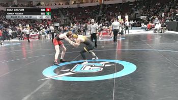 4A 157 lbs Cons. Round 1 - Evan Graham, Academy vs Owen Kelley, Raton