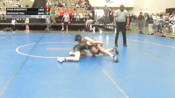 110-I lbs Quarterfinal - Ryan Ryszetnyk, Long Beach Gladiators vs Nicholas Teal, High Pace Wrestling Club