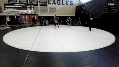 106 lbs Consolation - Brandon Campbell, Southington vs Jaiheir Ross, Fitch/Ston/Grasso