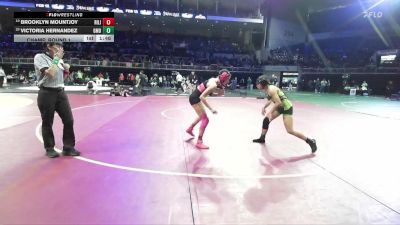 105 lbs Champ. Round 1 - Victoria Hernandez, Grace M Davis vs Brooklyn Mountjoy, Rio Linda