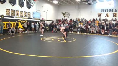 144 lbs Quarterfinal - Chance Christensen, Riceville vs Connor Sullivan, Nashua-Plainfield
