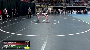 132G Champ. Round 1 - Braylynn Young, Nikiski High School vs Calico McIntyre, Colony High School