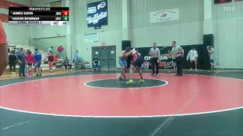 Boys 165 lbs Cons. Round 3 - Kason Bowman, Shawnee Heights vs James Davis, Jeff West