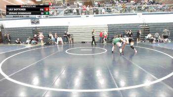 155 lbs Round 3 - Lily Bottcher, Idaho Falls Wrestling Club vs Zeriah Dominguez, Idaho