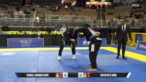 Justin Kyle Hume vs Kendall Howard Ervin 2025 Pan Jiu Jitsu IBJJF Championship