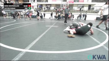 131-HWT lbs Rr Rnd 5 - Nora Southerland, Carl Albert vs Layton Dumas, D3 Wrestling Cluib