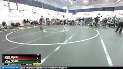 138 lbs Round 1 (32 Team) - Lakai Powell, Washougal vs Jesse Denson, Sunnyside