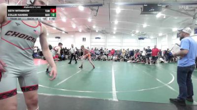 150 lbs 7th Place - Seth Witherow, Team CHOICES-MS vs Collin Havers, Backyard Barbarians-MS