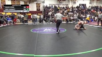 126 lbs Quarterfinal - Isaiah Jones, Bixby vs Grey Burnett, Perrysburg