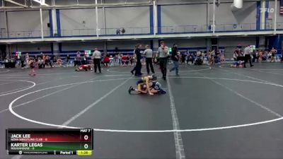 48-52 lbs 5th Place Match - Karter Legas, Roughhouse vs Jack Lee, Nova Wrestling Club