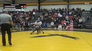 150 lbs 3rd Place Match - Germaine Ngoma, Xavier, Cedar Rapids vs Tyrone Parrow, Waterloo East