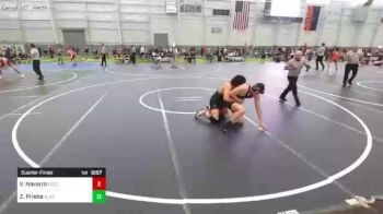 182 lbs Quarterfinal - Vicente Navarro, Escondido Thundercats vs Zachary Priebe, Alaska Battle Cats