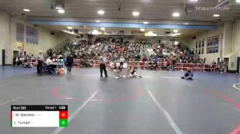 121 lbs Champ. Round 2 - Mia Sanchez, Northview vs Lily Tunnell, Thousand Oaks