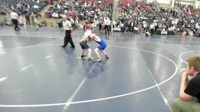 87 lbs Semifinal - Rowen Browning, Champions Wrestling Club vs Rowe Mitchell, Murray