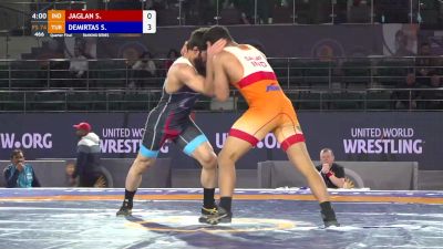 74 kg Quarterfinal - Sagar Jaglan, IND vs Soner Demirtas, TUR