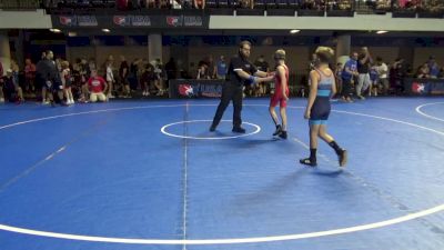 74 lbs Champ. Rd Of 16 - Ian Weber, Ringers Wrestling Club vs Peter Willis, The Wrestling Academy