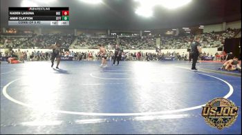 285 lbs Consi Of 8 #2 - Kaden Laguna, OKC Saints Wrestling vs Amir Clayton, Standfast