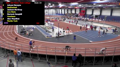 Men's 200m, Finals 23