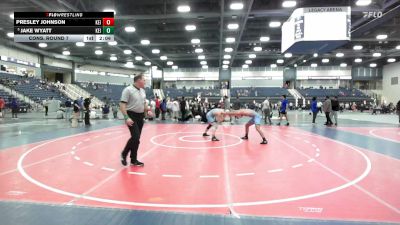 141 lbs Cons. Round 7 - Presley Johnson, The Citadel vs Jake Wyatt, Keiser University