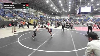 81 lbs Rr Rnd 5 - Karson Smith, Nebraska Boyz vs Caizer Mcelroy, Garden City Wrestling Club
