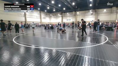 144 lbs Quarterfinal - Lajuan Ingraham, Miami Beach vs Raphael Taquechel, Spartan RTC @LHP