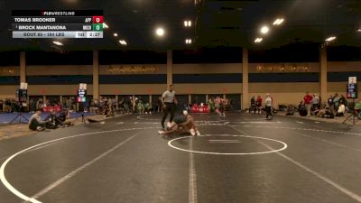 184 lbs Rd Of 32 - Tomas Brooker, Appalachian State vs Brock Mantanona, Michigan