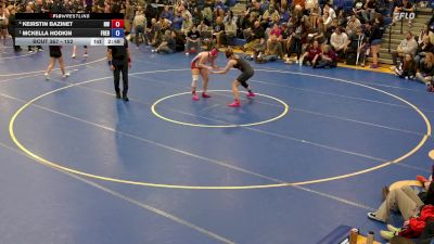 152 lbs Semifinal - McKella Hodkin, Fredonia vs Keirstin Bazinet, Niagara Wheatfield