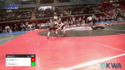 83 lbs Consi Of 4 - Nodey Hollan, Warhorse Wrestling Club vs Tucker Piersol, Independent