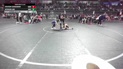 53 lbs Consi Of 8 #2 - Colton Cossabon, Cumberland vs Atticus Lee, Northern Valley