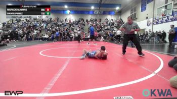 45 lbs Final - Mereck Malone, Bartlesville Wrestling Club vs Dante Perez, Tiger Trained Wrestling