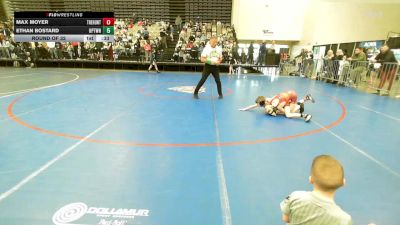 72-J lbs Round Of 32 - Max Moyer, The Hunt Wrestling Club vs Ethan Bostard, Upper Township